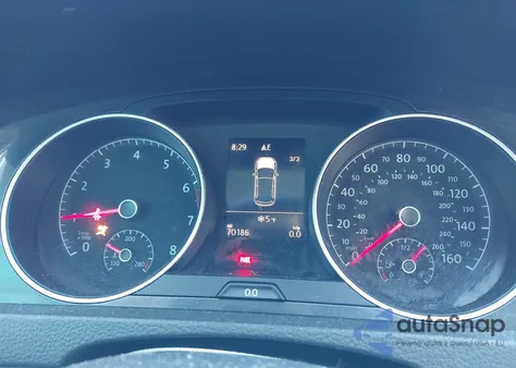 2018 Volkswagen Golf Tsi S/Tsi Se z USA, uszkodzony, nr VIN 3VWB17AU2JM275686